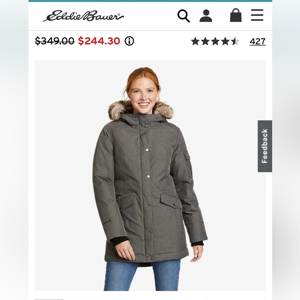 Eddie Bauer Women’s Superior Down 3.0 Parka